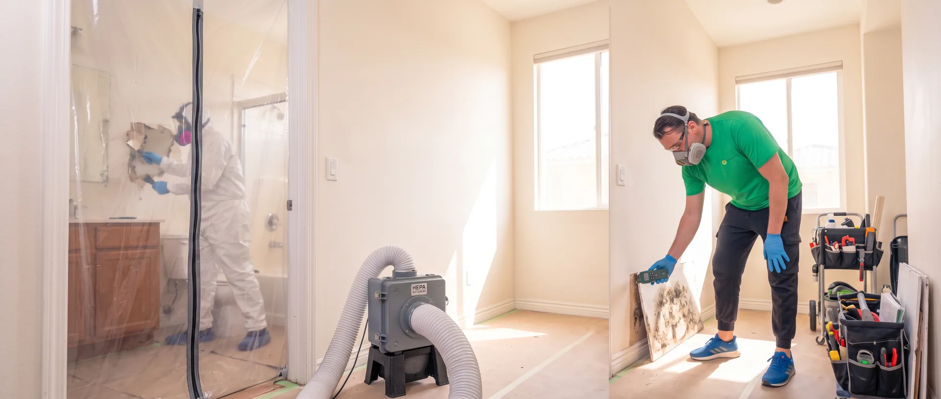 Mold removal and remediation in Escondido